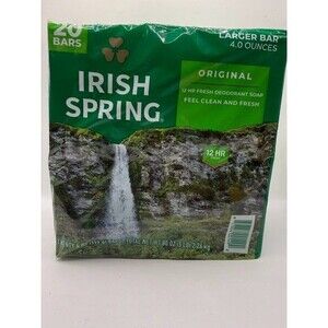 Irish Spring Original Bar Soap (Pack of 20)